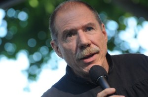 Giacomo Gates at the mike. (Courtesy of M&T Syracuse Jazz Fest)