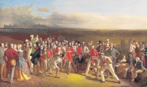 An 1847 piece by Charles Lees. Bet his models were quiet on the tee box. (From High Museum of Art, accessatlanta.com)