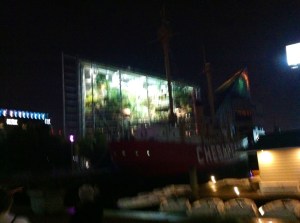 The green is inside the Science Center in Baltimore.