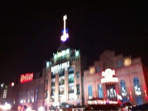 The Baltimore Inner Harbor shines.