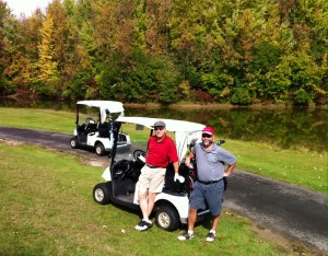 On Oct. 1, it looks like there's plenty left to this golf season in Central New York for Kingpin and I. (Photo by Dennis Nett)