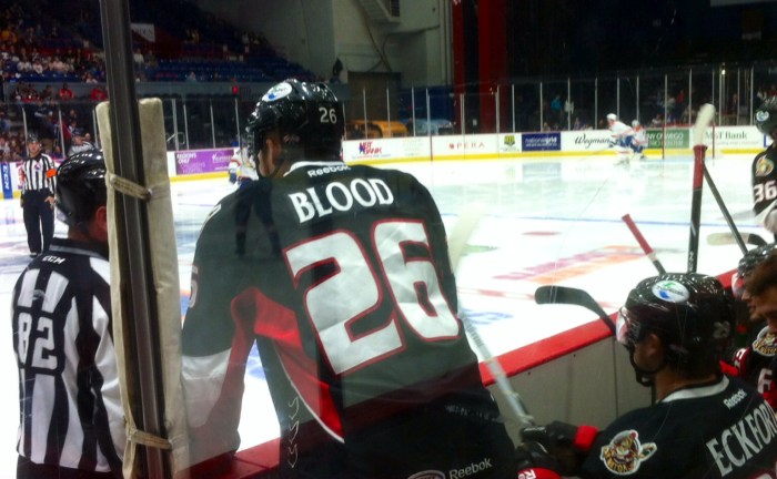 Ben Blood could be a hockey player because of his last name.