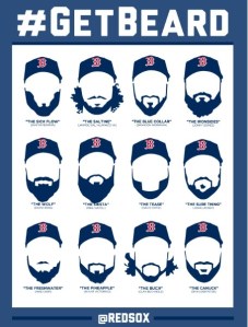 Boston Red Sox beard collection