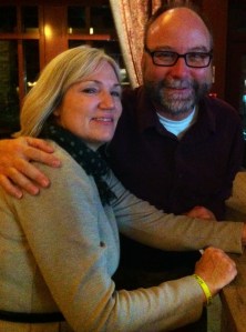 Our new friend Tracy captured Karen and I in the quiet lounge at the Doubletree.