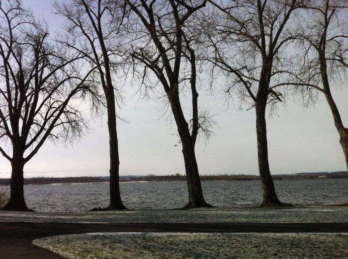 It's cold and beautiful at Onondaga Lake Park, just outside of Syracuse.