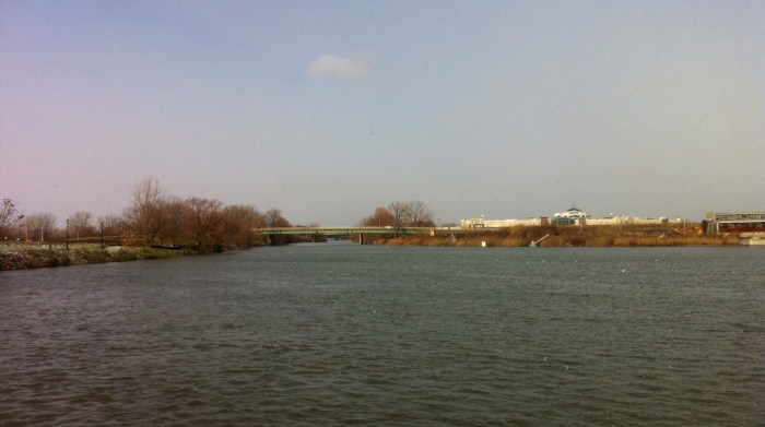Syracuse Inner Harbor connects to Onondaga Lake