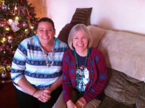 My dear wife Karen, right, and our great friend Michelle.