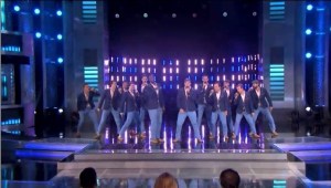 The AcoUstiKats, from the University of Kentucky, perform on the first night of 'The Sing-Off' season four. (From NBC.com)