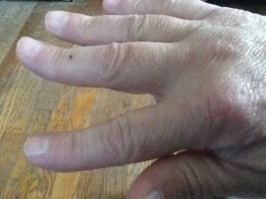 My proof of cleaning the electronic firing pin.