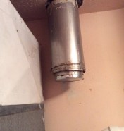 No more dollars wafting up a metal chimney.