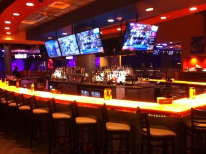 More seats, more bottles, more flatscreens.