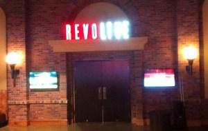 A showroom for bands, live, as the sign says.