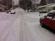 The slope can catch you going up or coming down in this weather.