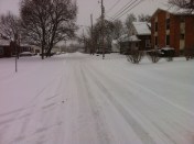 Here's the my safer road traveled on snow days in Syracuse.