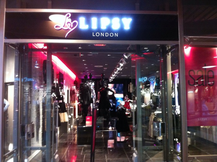 Fashion that looks posh to me, at Lipsy London in Syracuse, N.Y.