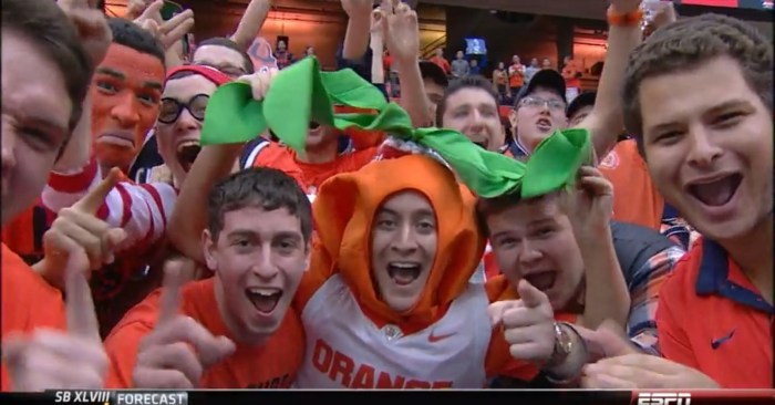 ESPN decided to broadcast 'Gameday' from the Carrier Dome. (From Watch ESPN)