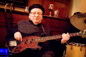 Michael Casale, with his beloved bass. (Courtesy Kimberly Rossi)