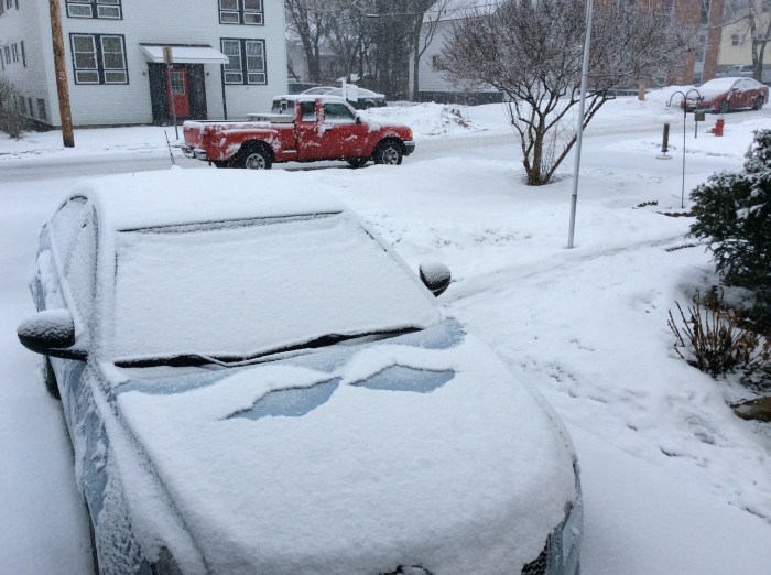 Much more to come, say the weather folks.