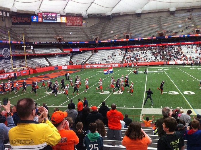 Orange players are excited to take the playing field for the last time until August.