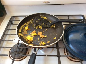 The eggs sure were tasty for Easter breakfast.