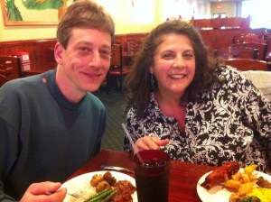 David and Theresa enjoy think after-work Chinese is a good idea, too.