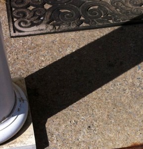 So here is where I put the little ring.