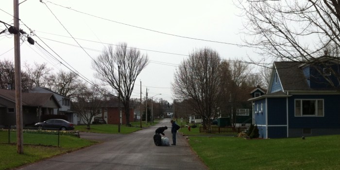 Four jangling bags, time to adjust.