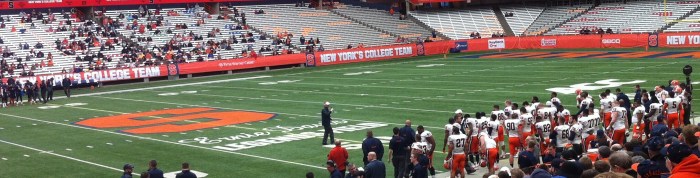 Hey, that guy with the microphone is Coach Shafer.