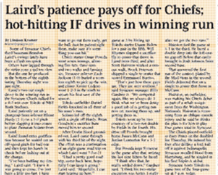 Chiefs win! Mud Hens lose!!