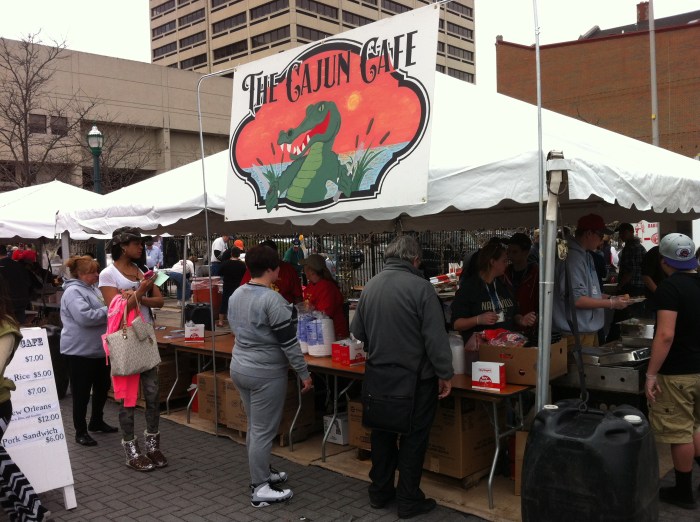 A taste of Louisiana in Syracuse's Clinton Square.