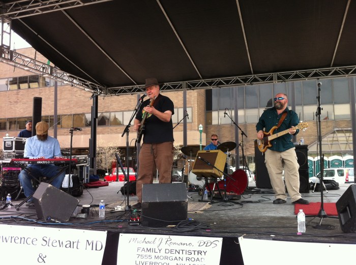 Los Blancos are, from left to right, Mark Nanni, Colin Aberdeen, Mark Tffault, and Steven T. Winston.