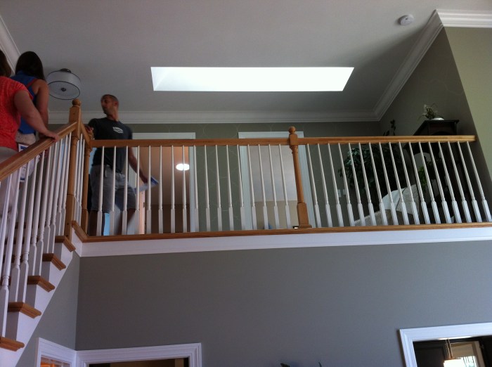 Things would be looking up if you bought this house.