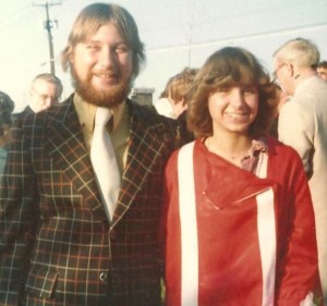 My sister Fran and I in 1979.