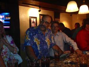 John Mariani addresses his colleagues during a party in his honor at Kelley's in Syracuse. (Photo by Karen Miller Bialczak)