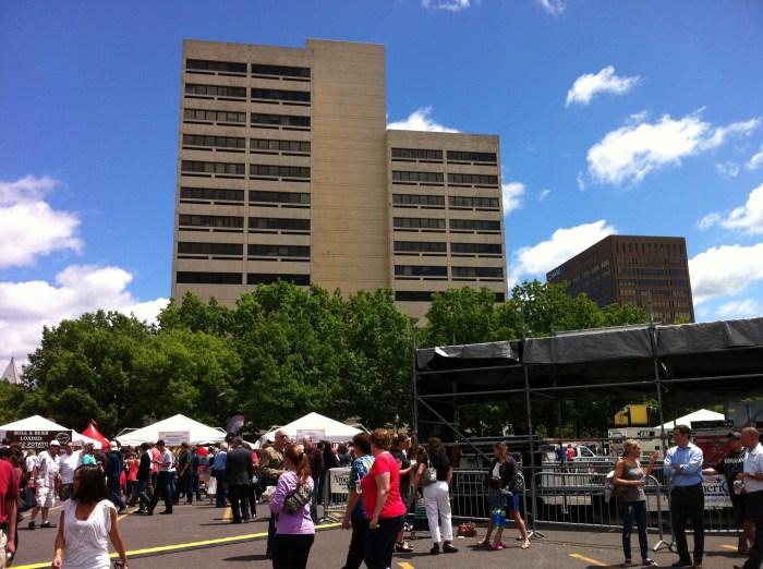Big sights around Taste of Syracuse.