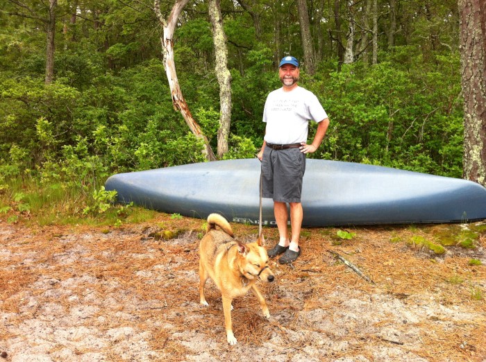 I'll walk Ellie on the shore.