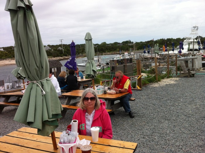 The view gets better outside.