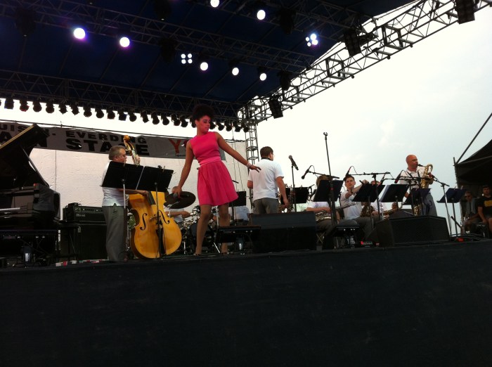 Fantine Pritoula sings with Igor Butman & The Moscow State Jazz Orchesta.