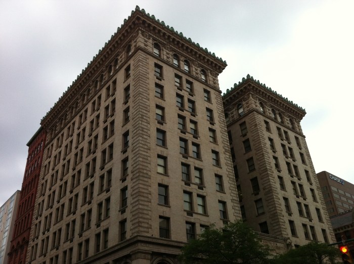 An impressive and classic site, and sight, in downtown Syracuse. 