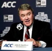 Can you take a moment to hear my idea, John Swofford? (Photo by Getty Images)