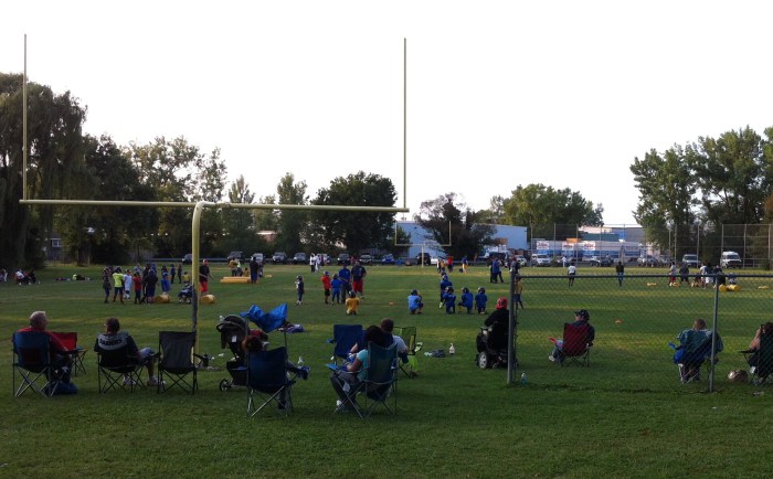 Parents watched with interest.