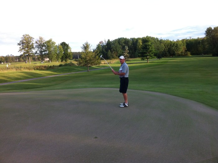 We agreed to play these greens why, wonders DJ?