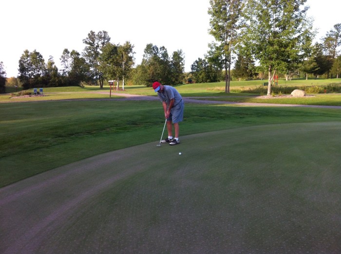 I forgot my sledgehammer, I say. (Photo by Bird)