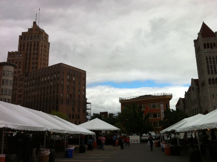 Under these tents, Central New Yorkers celebrate Festa Italiana.
