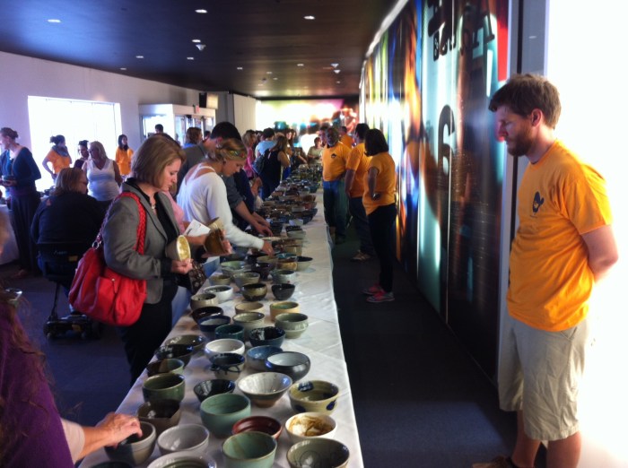 The bowls won't stay empty for long.