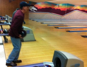 Super sub Jim Santy filled in for Tiny, who was opening his hunting camp. 