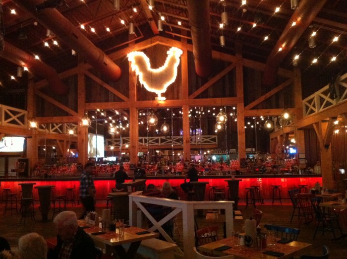 Big and beautiful and country all the way.