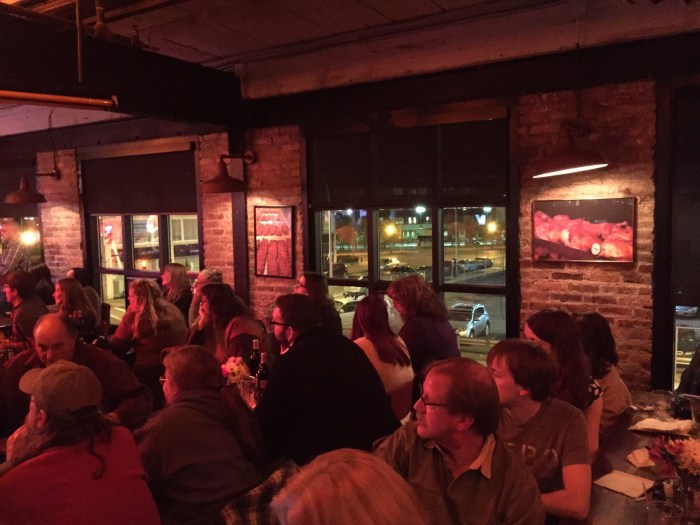 A view to North Franklin Street in Syracuse, N.Y.