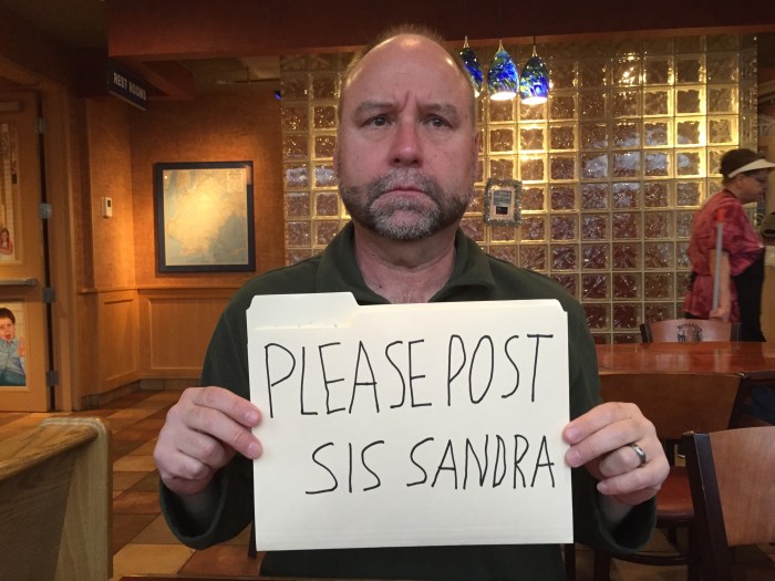 I make my case to the blogger I consider my Mexican hermanita. 