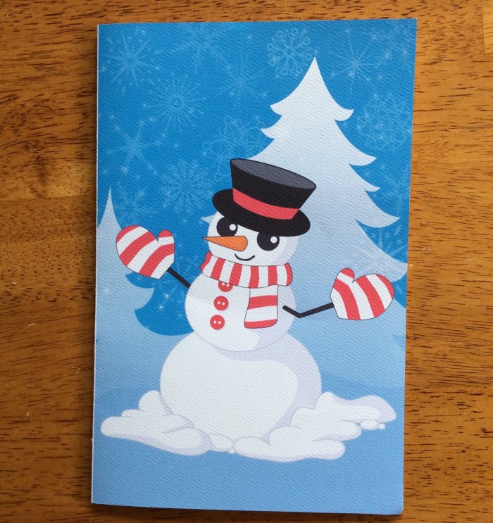 Cool snow man (illustration by Fishy)